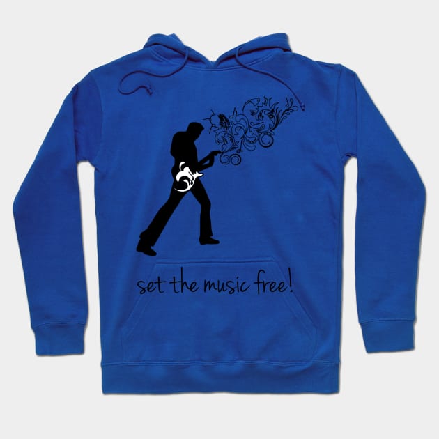 Set the music free! Hoodie by Starbuck1992